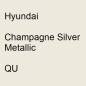 Preview: Hyundai, Champagne Silver Metallic, QU.